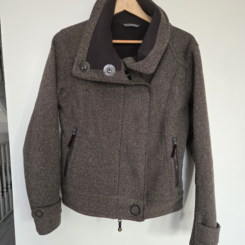 lululemon athletica Brown Bomber Jacket